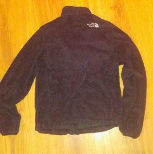 Woman Chocolate Brown Fleece Jacket XS North Face